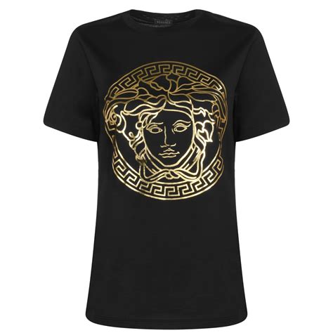 versace t-shirt women's|medusa t shirt women's.